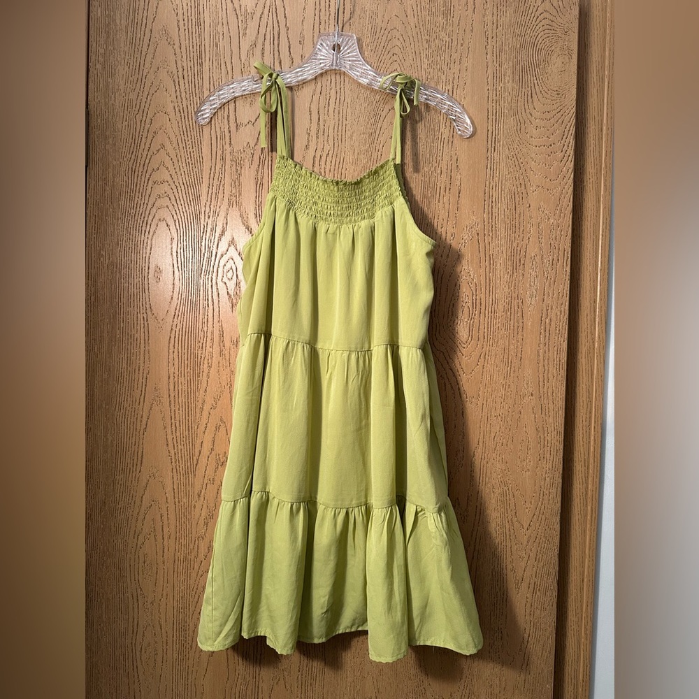 Forever 21 - Green Ruffled Tiered Sundress